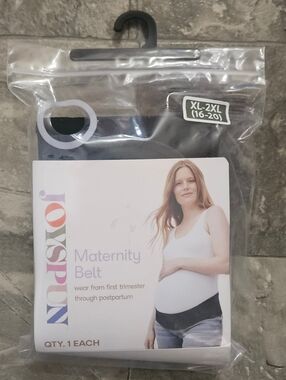 Joyspun Maternity Belt - Black (XL-2XL) NWT